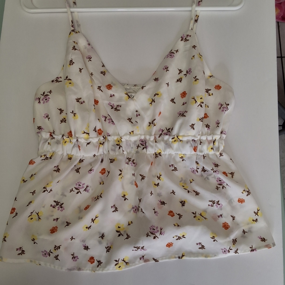 Floral Print Women's Top